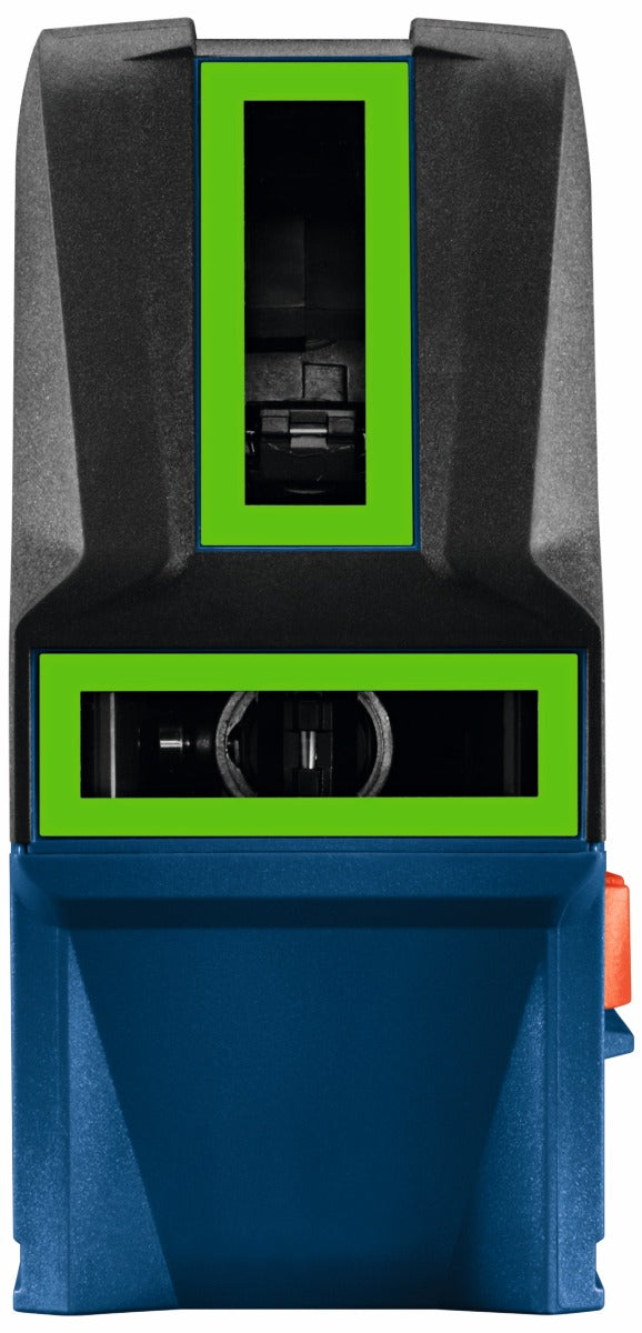 Bosch 12V Green-Beam Cross-Line Laser w/ Plumb Points GCL100-80CG