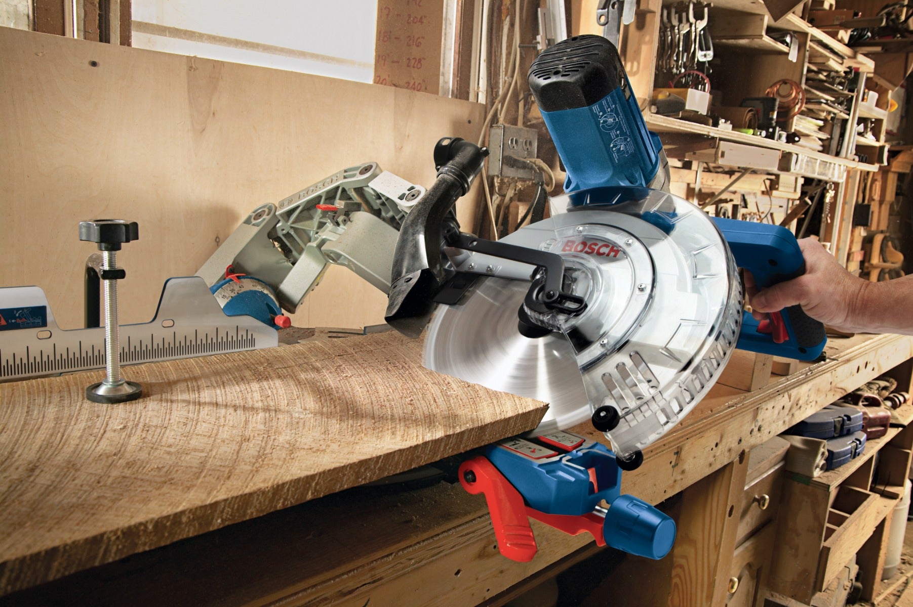 Bosch 12" Dual Bevel Glide Miter Saw GCM12SD