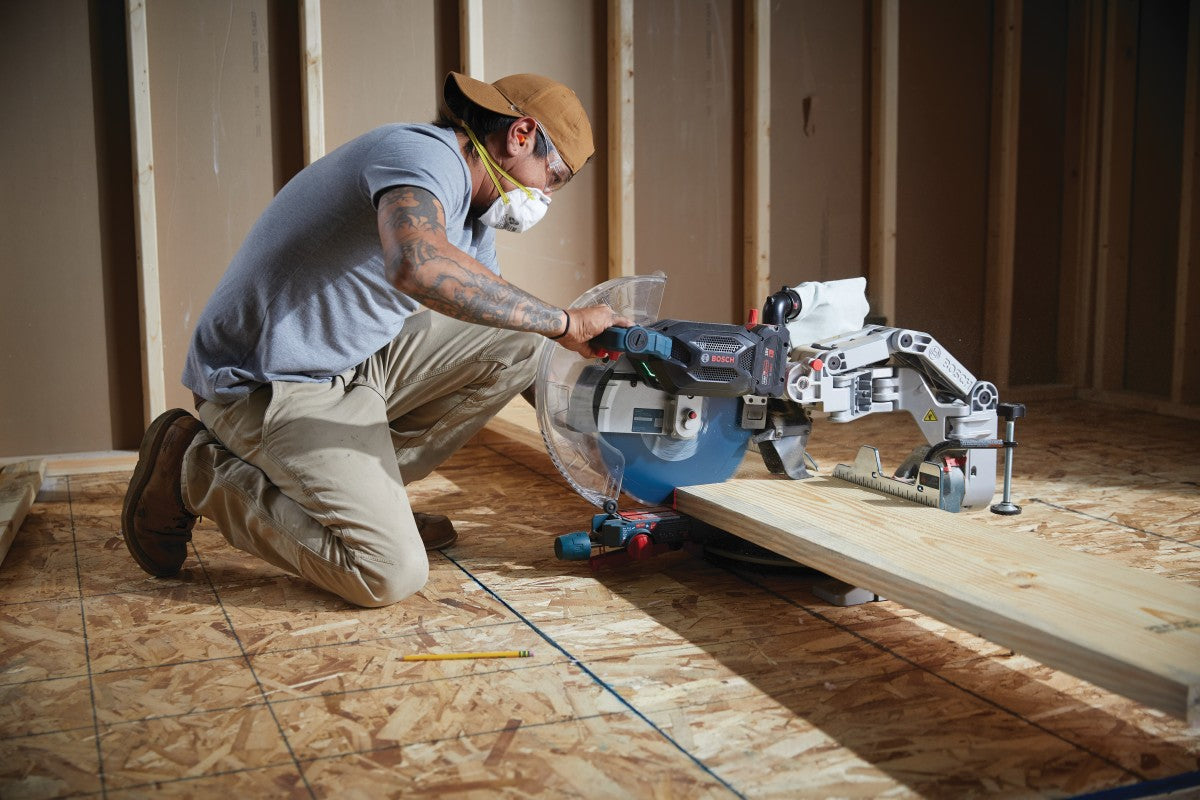 Bosch 18V Profactor 12" Dual-Bevel Glide Miter Saw Kit GCM18V-12GDCN14