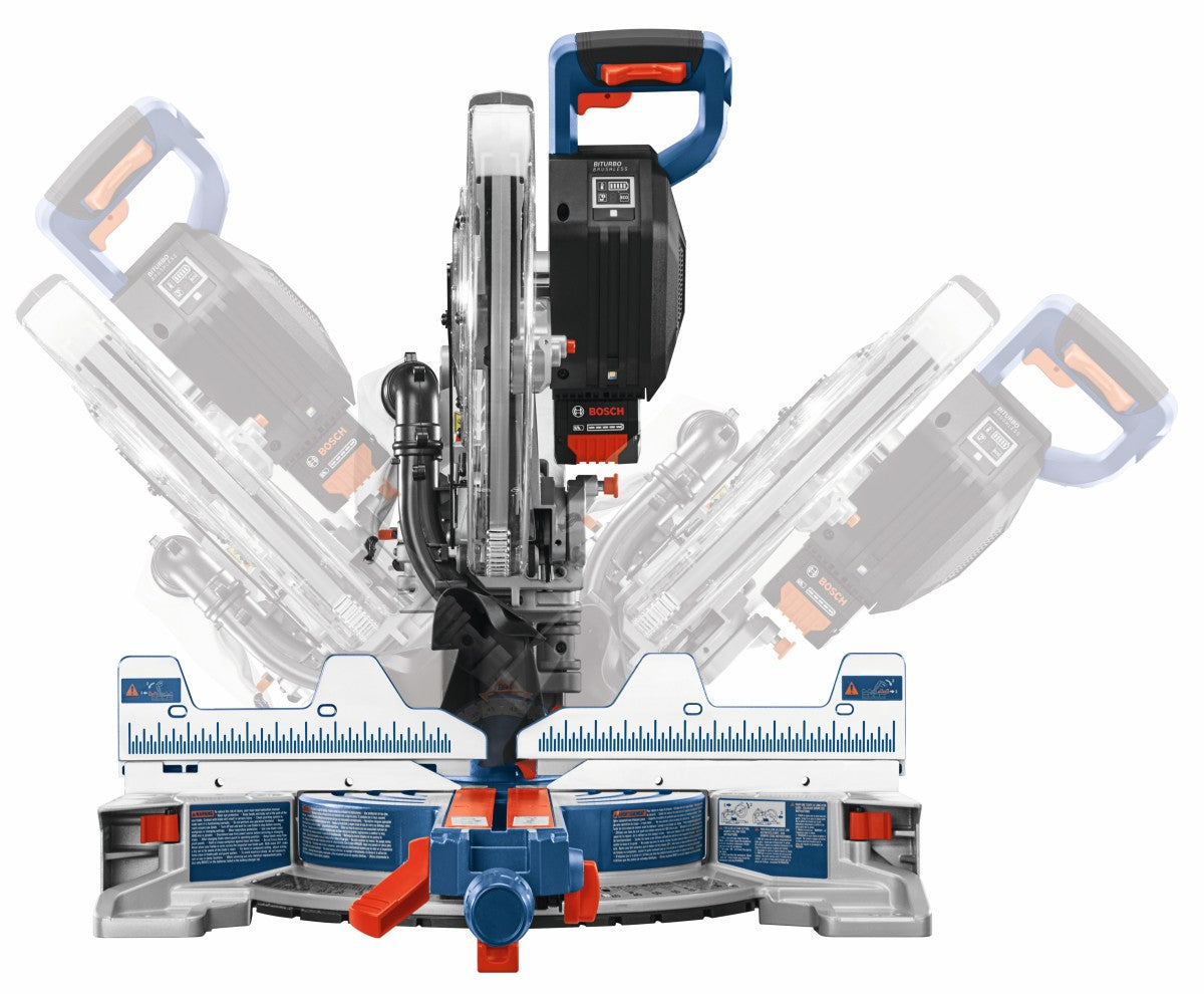 Bosch 18V Profactor 12" Dual-Bevel Glide Miter Saw Kit GCM18V-12GDCN14