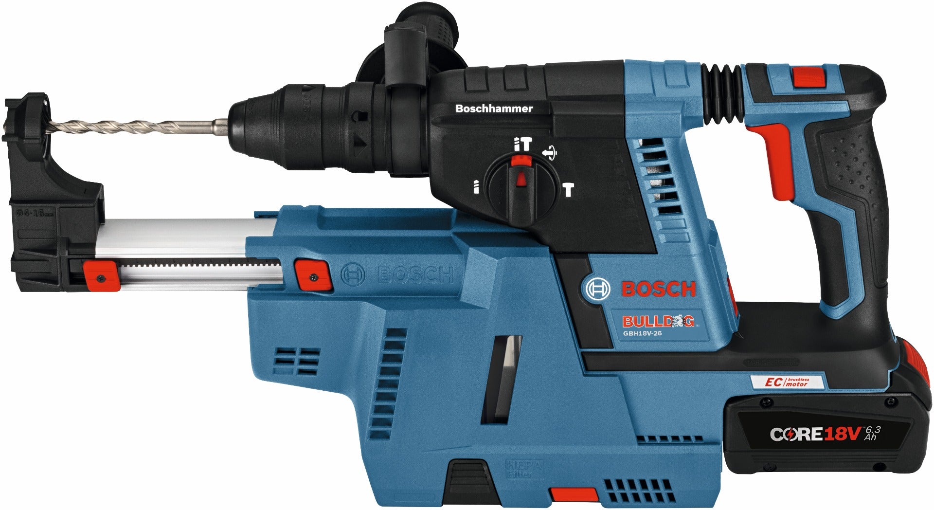 Bosch Dust Collection Attachment, GBH18V-22 GDE18V-12N