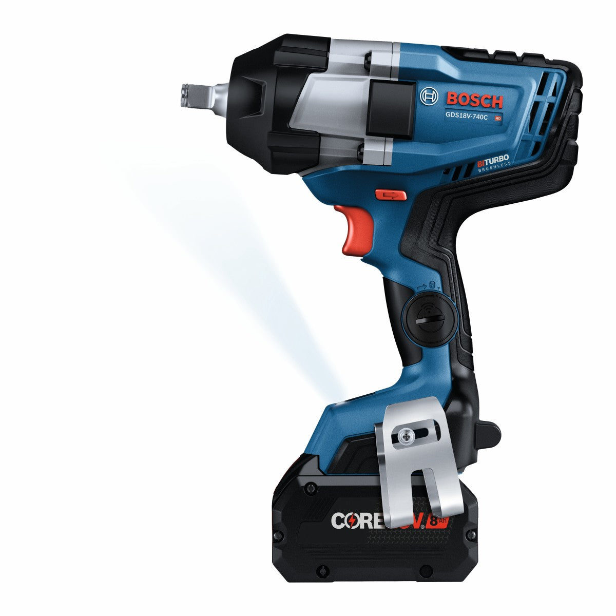 Bosch 18V Profactor 1/2" Impact Wrench w/ Friction Ring Kit GDS18V-740CB14