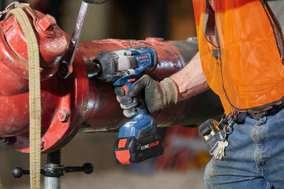 Bosch 18V Profactor 1/2" Impact Wrench w/ Friction Ring Kit GDS18V-740CB14