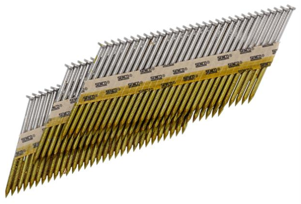 Senco .113 x 2in 34dg Ring Shank Paper Tape Collated Nails GE21ASBX