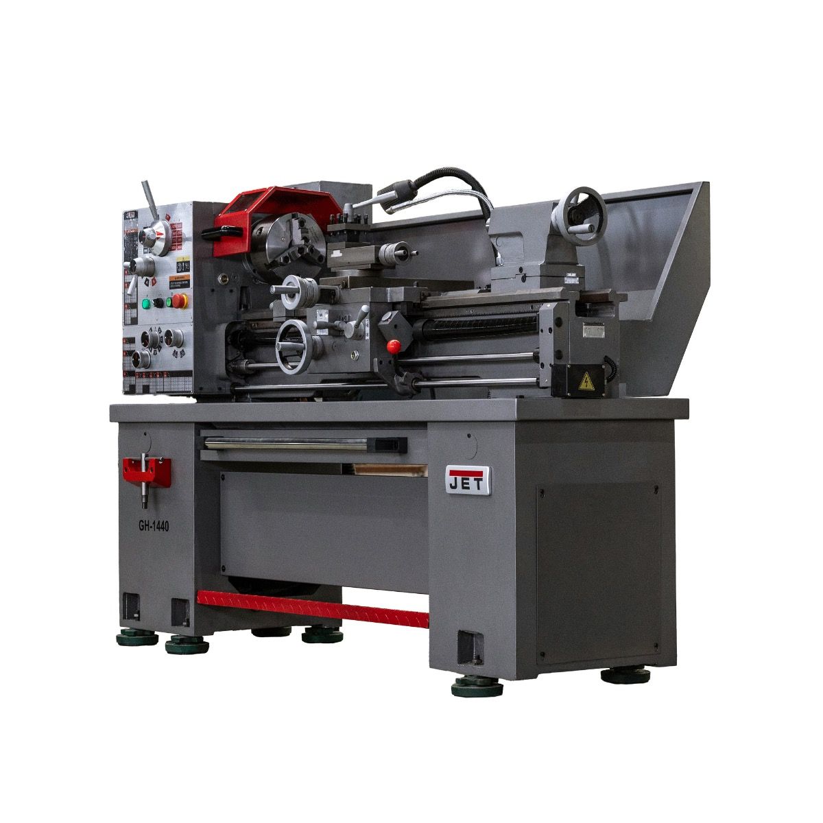 Jet GH-1440-1 14"x40" Gear Head Lathe, 230V 1 PH JT1-2709