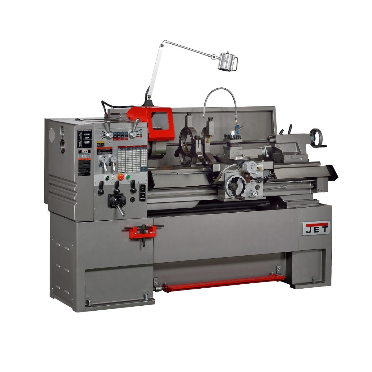 Jet GH-1440ZX 14"x40" Large Spindle Bore Gear Head Lathe JT1-2711