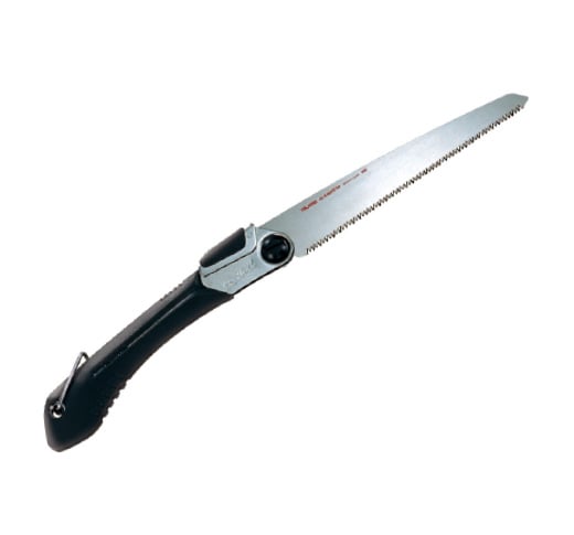 Tajima Tool G-Saw 210 Pull-Stroke Saw, 9 TPI, Steel Blade with Elastomer Folding Handle GK-G210