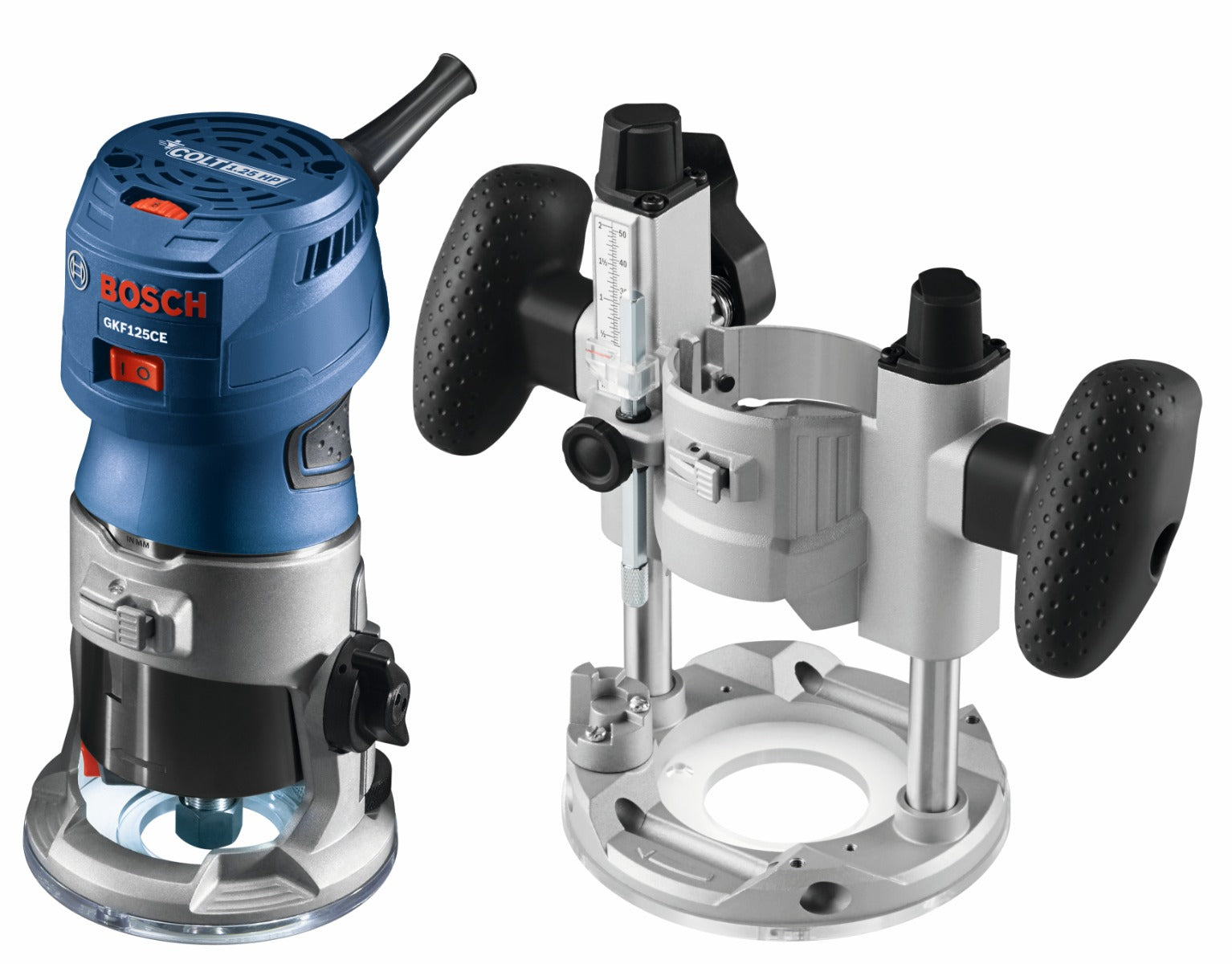Bosch Fixed Base, GKF125 Palm Router PR101