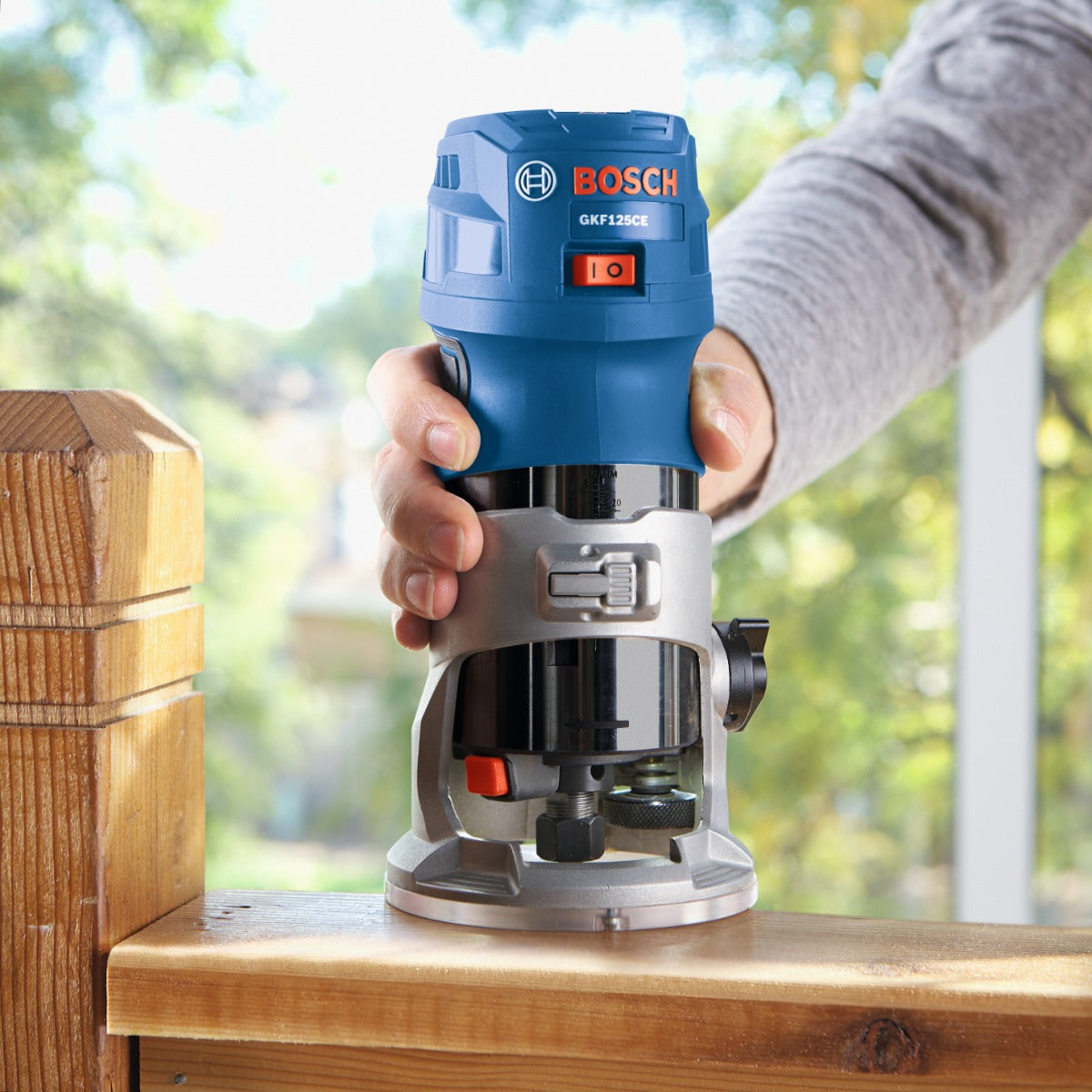 Bosch Fixed Base, GKF125 Palm Router PR101