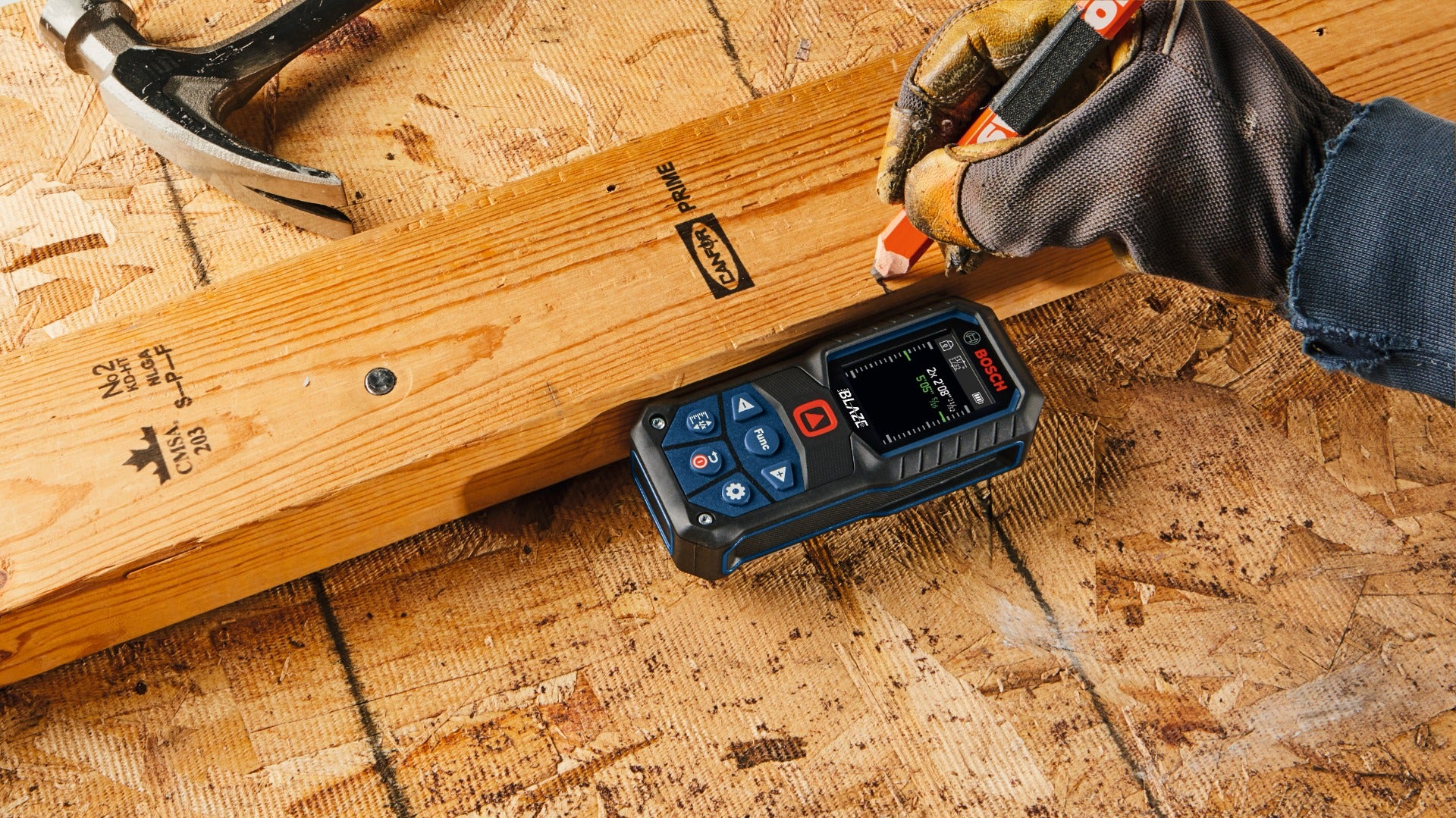 Bosch BLAZE Connected 165 ft. Laser Measure