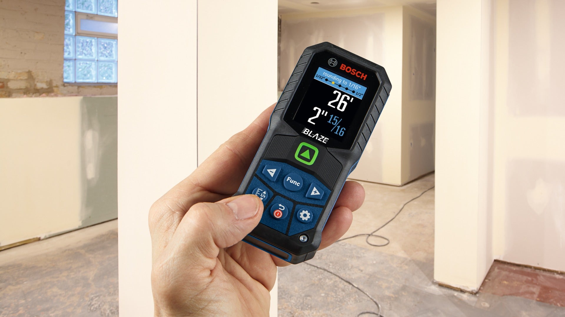 Bosch BLAZE Connected Green-Beam 165' Laser Measure GLM165-27CGL