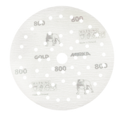 Mirka Gold Film 6 in. 1200G 50 Hole Multifit Grip Disc, Qty 50 23-6MFF-1200