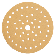 Mirka Gold 5 in. 320G 42 Hole Multifit Grip Disc, Qty 50 23-5MF-320