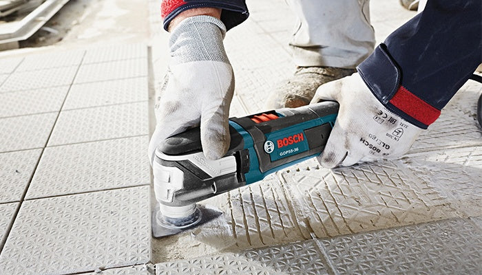 Bosch Starlock Max Oscillating Tool w/ Bag & 2 Accessories, 5.5A GOP55-36B