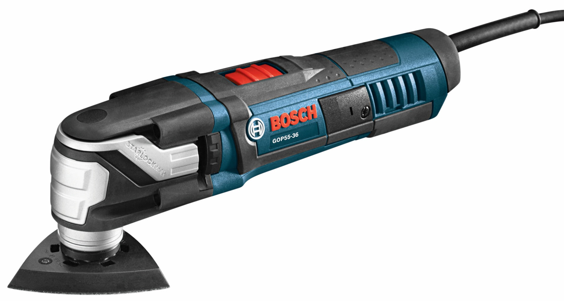 Bosch Starlock Max Oscillating Tool w/ Bag & 2 Accessories, 5.5A GOP55-36B