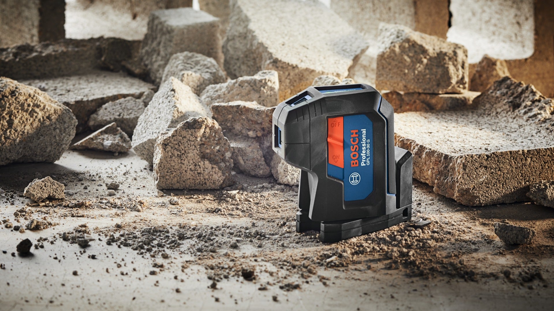 Bosch Green-Beam Three-Point Self-Level Alignment Laser GPL100-30G