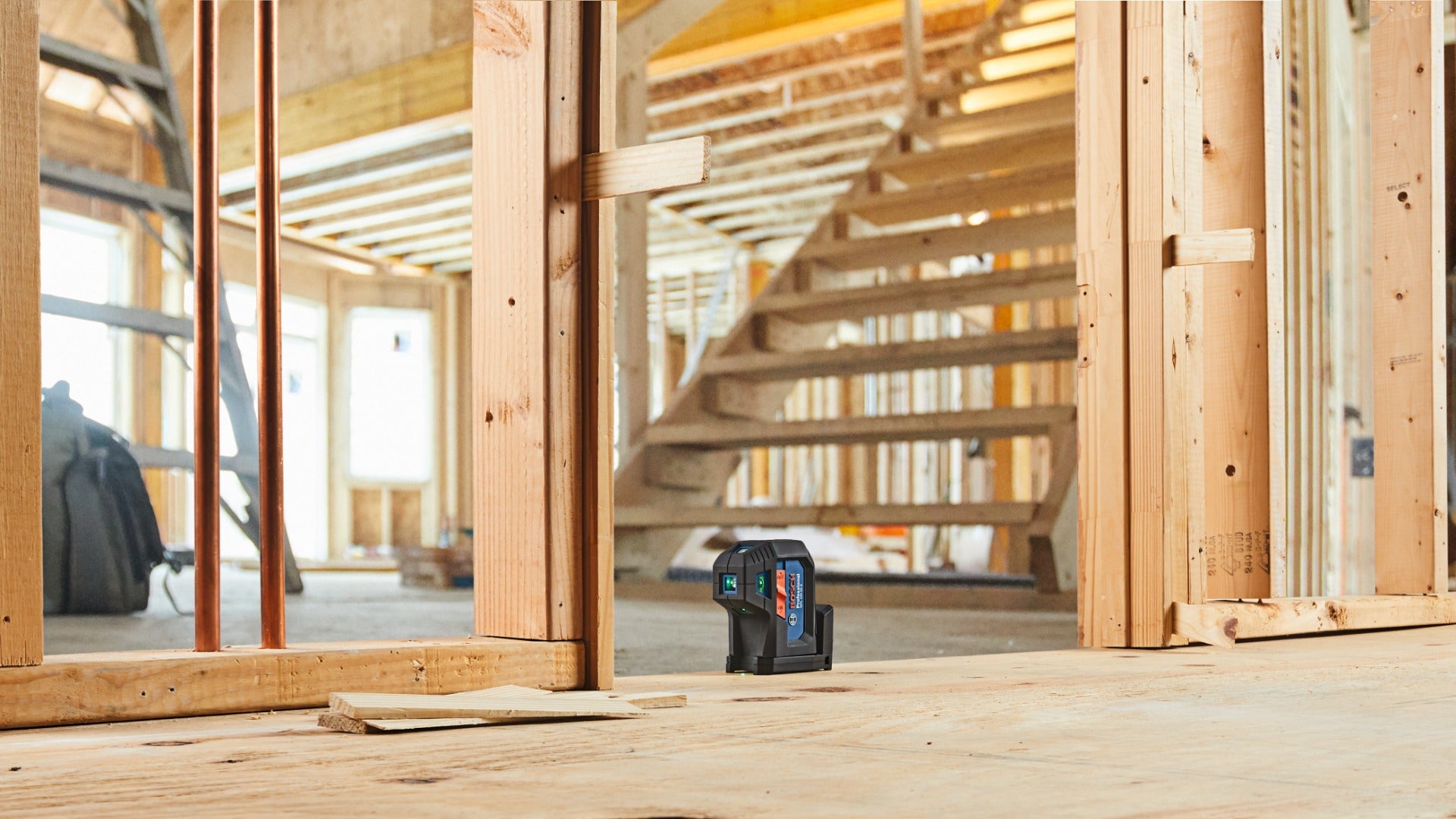 Bosch Green-Beam Five-Point Self-Leveling Alignment Laser
