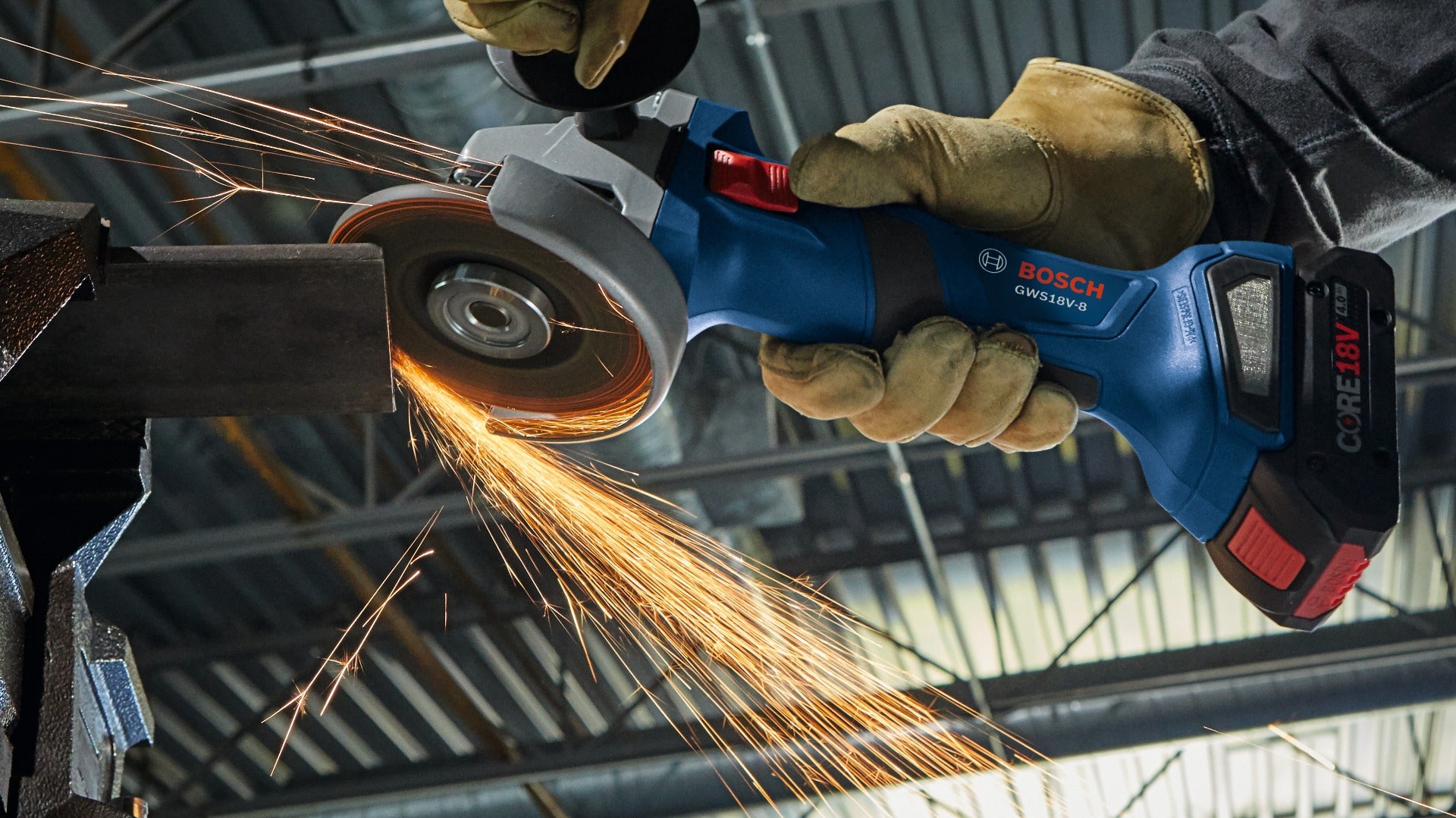 Bosch 18V Brushless 4-1/2" Angle Grinder (Bare) GWS18V-8N