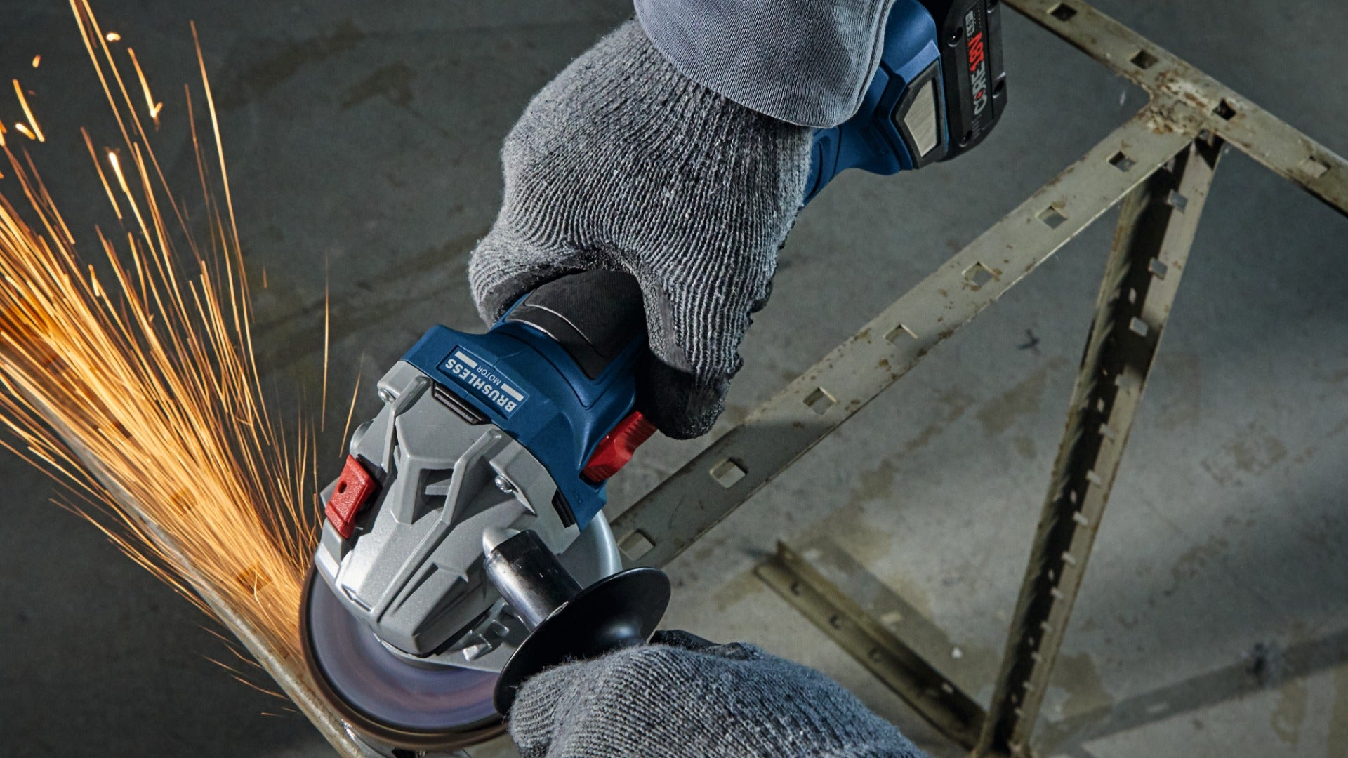 Bosch 18V Brushless 4-1/2" Angle Grinder (Bare) GWS18V-8N