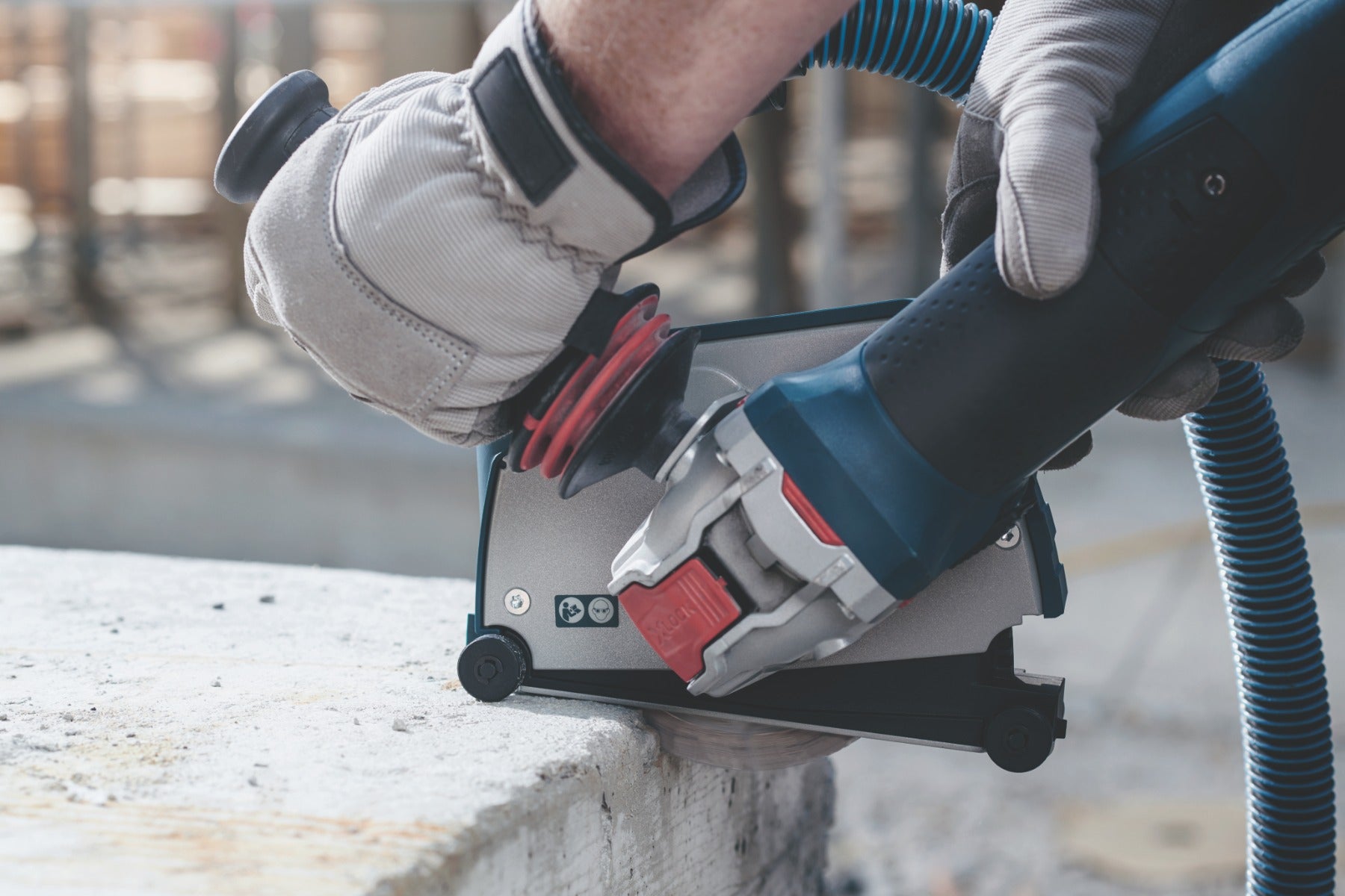 Bosch 5" X-Lock Angle Grinder, 13A GWX13-50