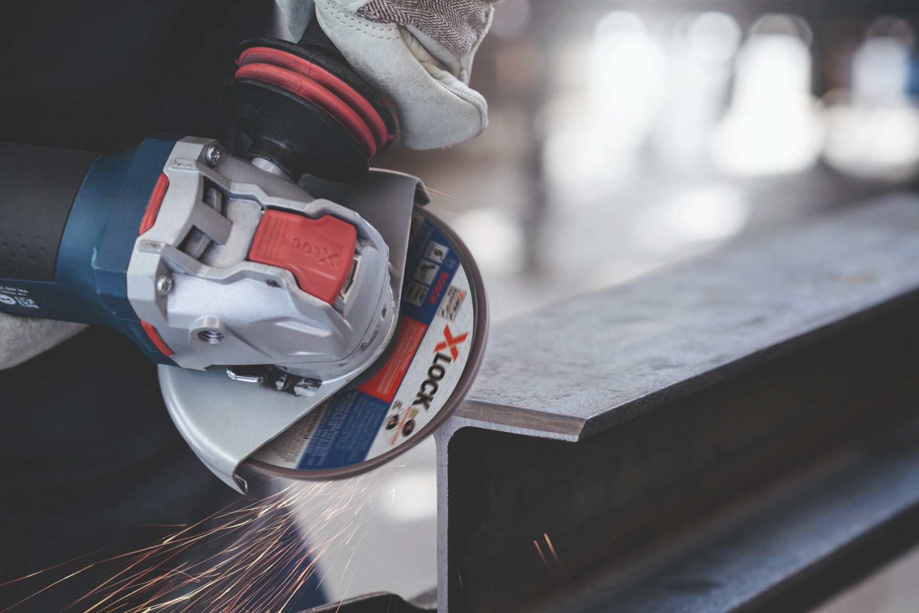 Bosch 5" X-Lock Angle Grinder, 13A GWX13-50