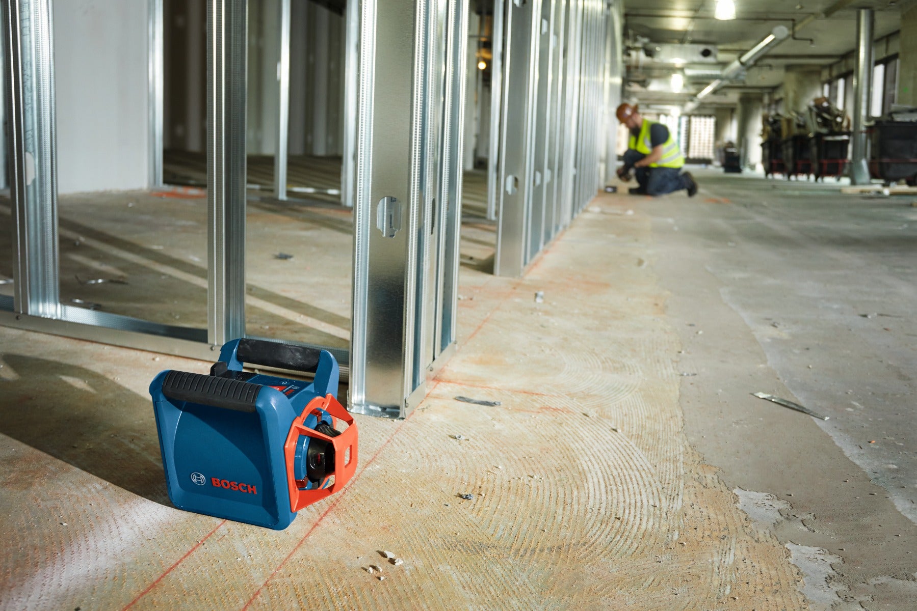 Bosch Self-Leveling Horizontal/Vertical Rotary Laser Kit