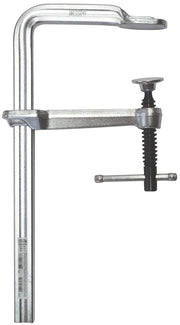 Bessey all steel F-Style welding clamp GS25K with a curved frame and adjustable screw
