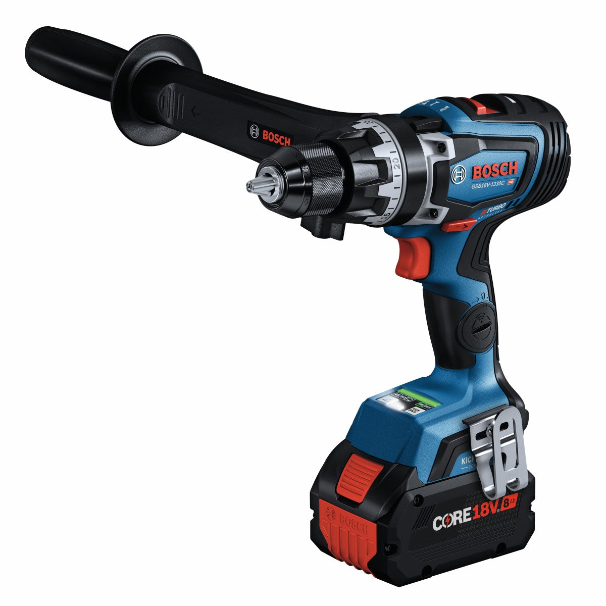 Bosch 18V Connected-Ready 1/2" Hammer Drill/Driver Kit GSB18V-1330CB14