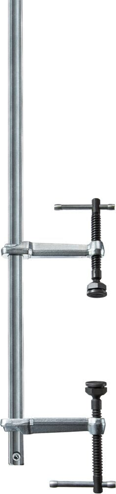 Bessey Tools 118 in. Double Force All-Steel Variable Bar Clamp Set, 5-1/2 in. Throat Depth GSV300M