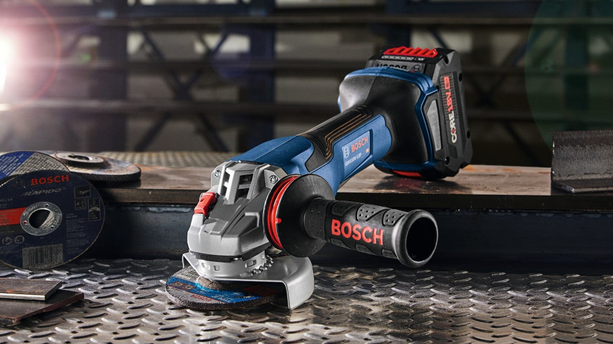 Bosch 18V 5-6 in. Paddle Switch Angle Grinder