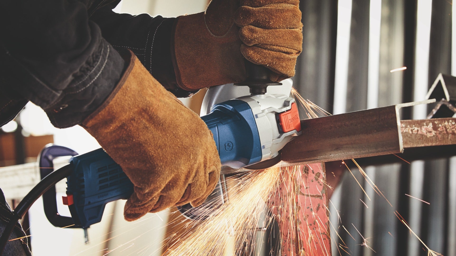 Bosch 4-1/2" X-Lock Angle Grinder, 10A GWX10-45E