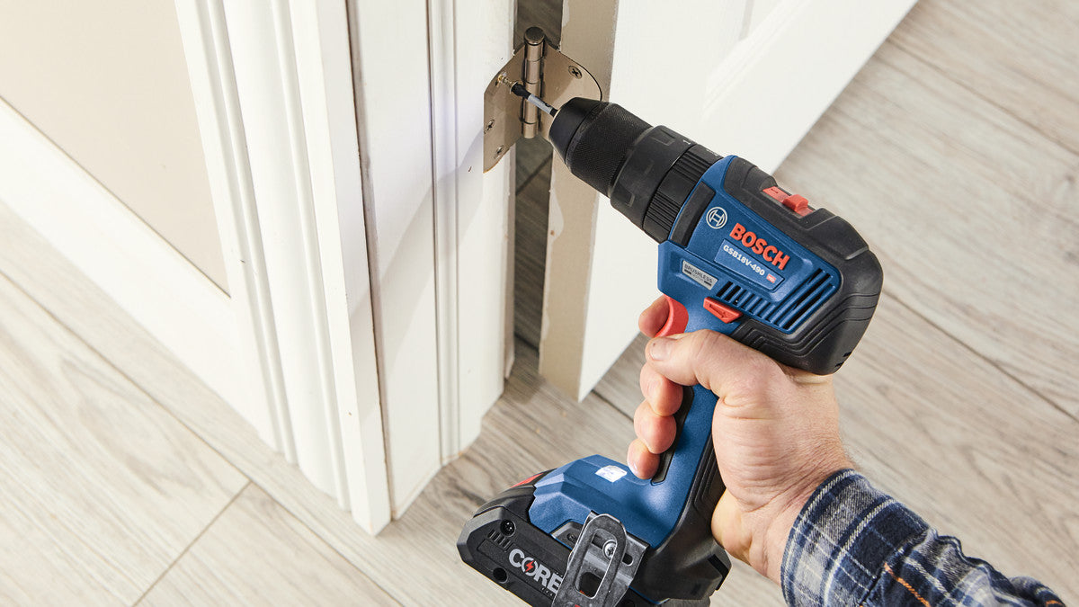 Bosch 18V 4-Tool Combo Kit w/ Hammer Drill, Impact Driver, Circular Saw, Light & 2 Batteries GXL18V-497B23
