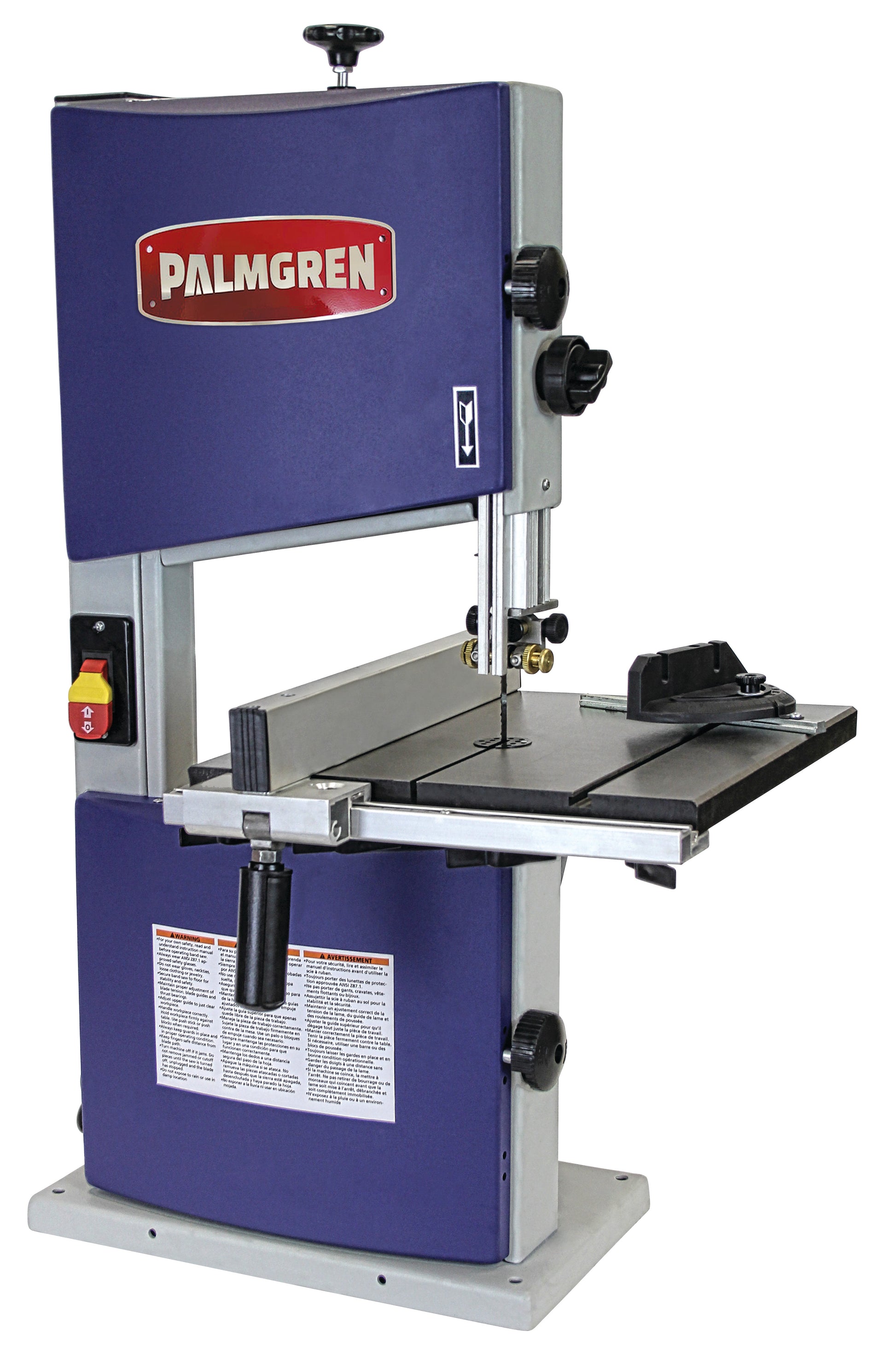 Palmgren 10" Vertical Wood Cutting Band Saw 9683127