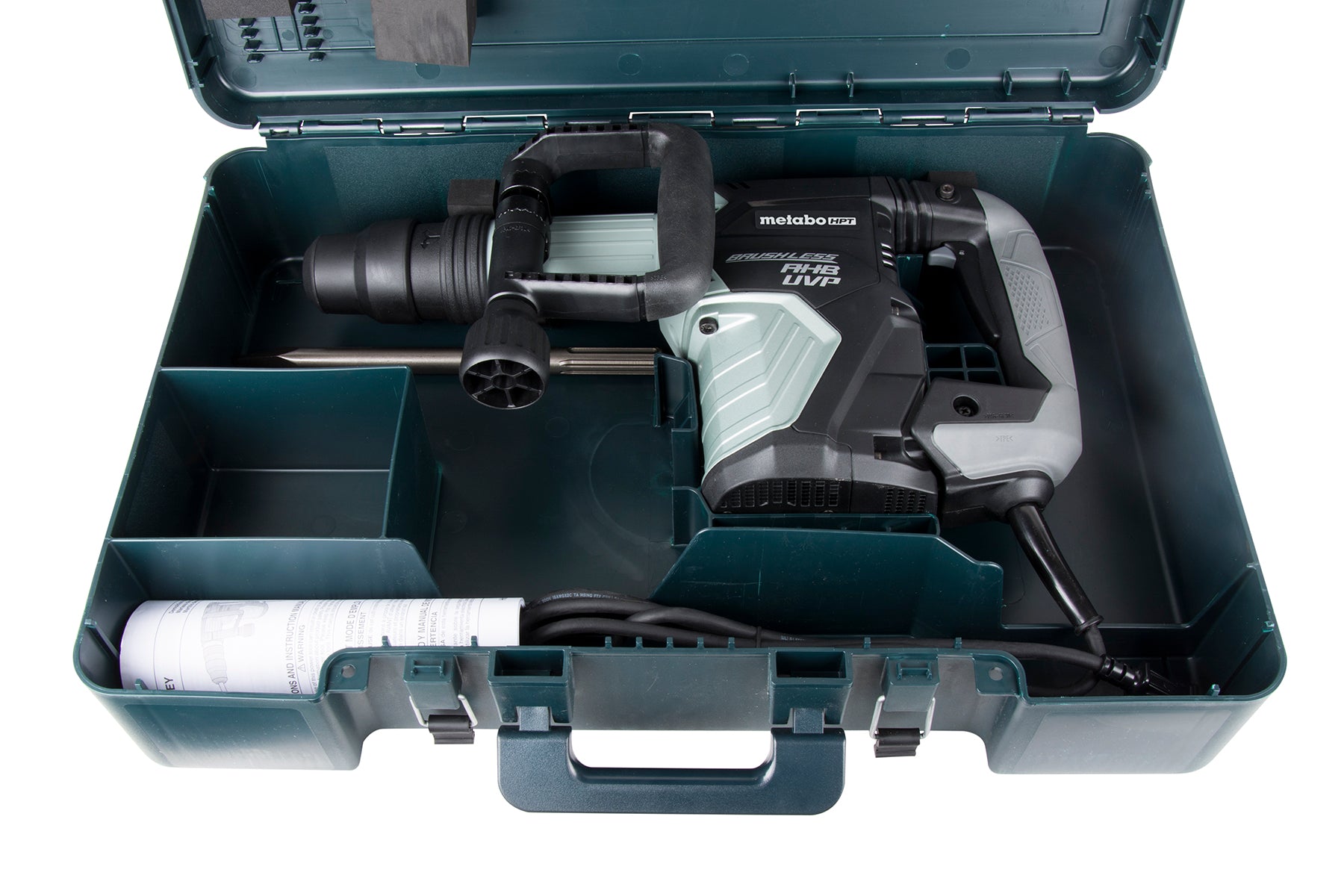 Metabo HPT SDS Max Demolition Hammer with Aluminum Housing Body & User Vibration Protection