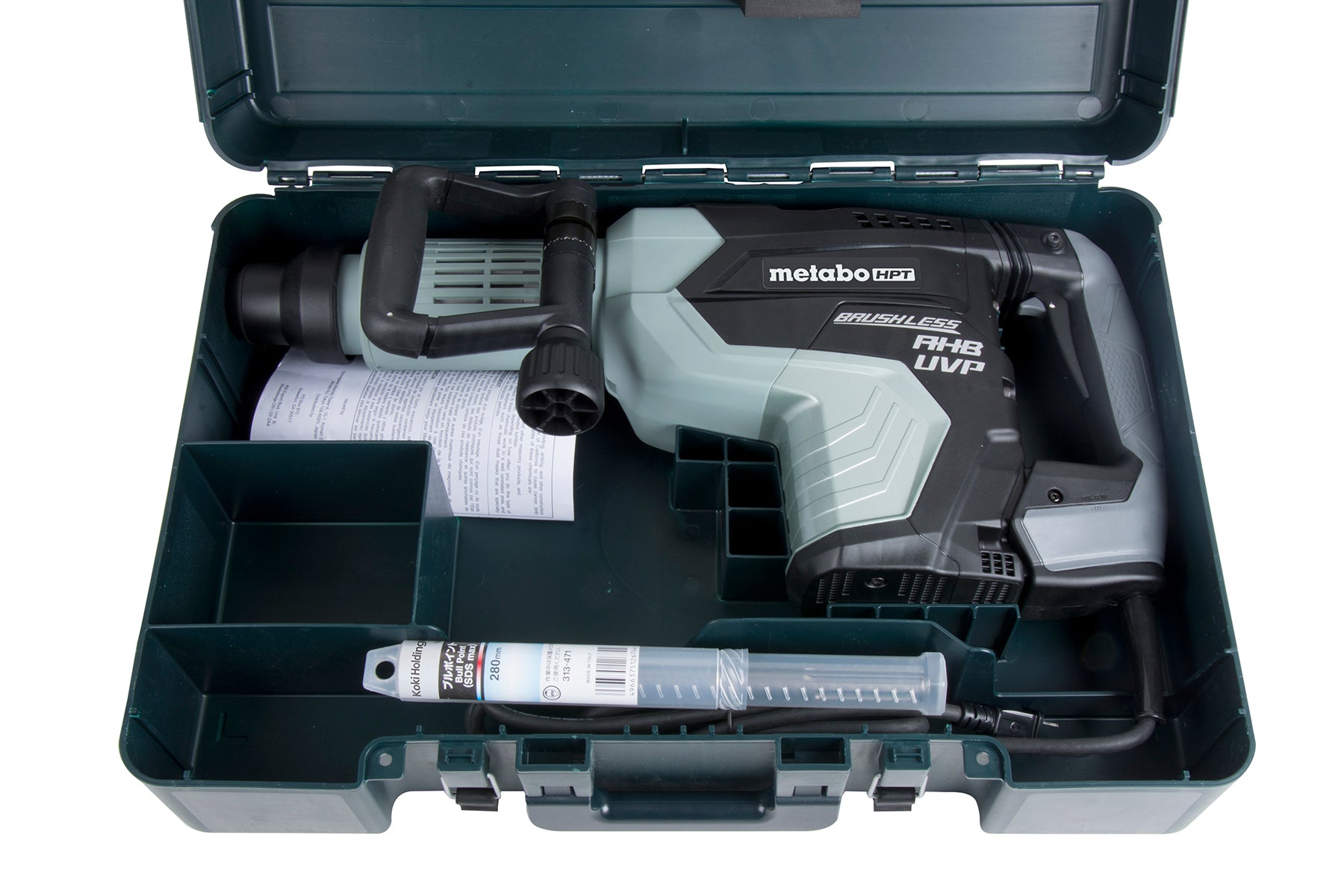 Metabo HPT SDS Max Demolition Hammer with Aluminum Housing Body & User Vibration Protection