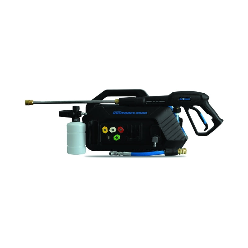 Blubird Blu Shield HumpBack 3000 PSI Pressure Washer System 120V w/ 3/4" x 15' Inlet Hose HB3000+IH