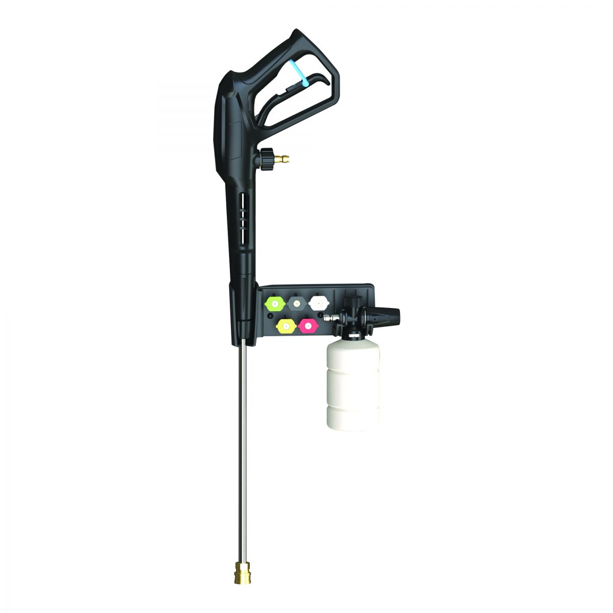 Blubird Blu Shield HumpBack Reel Accessories Pack w/ Holder, Foam Canon, PW Gun, and Tip Nozzles HBA000