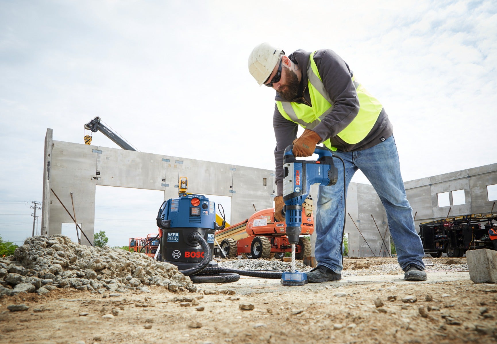 Bosch 5/8 x 16 x 21" SDSmax Rotary Hammer Drill Bit HCFC5021