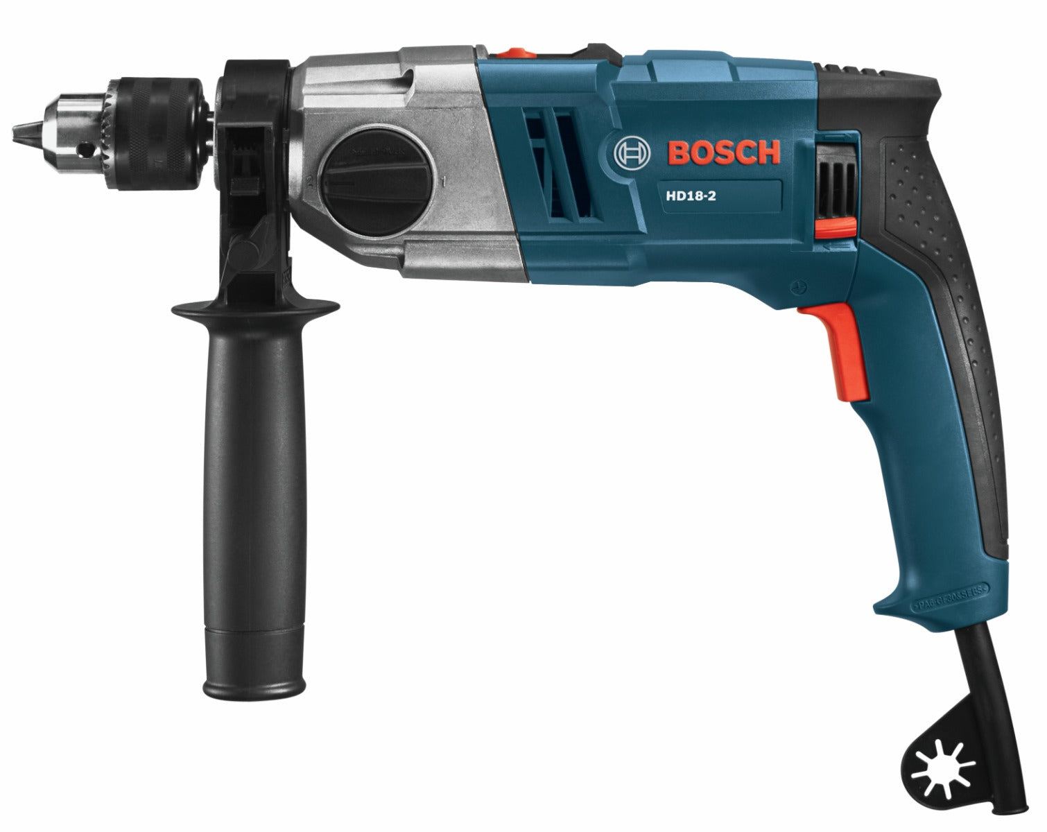 Bosch 1/2" 2-Speed Hammer Drill, 8.5A HD18-2