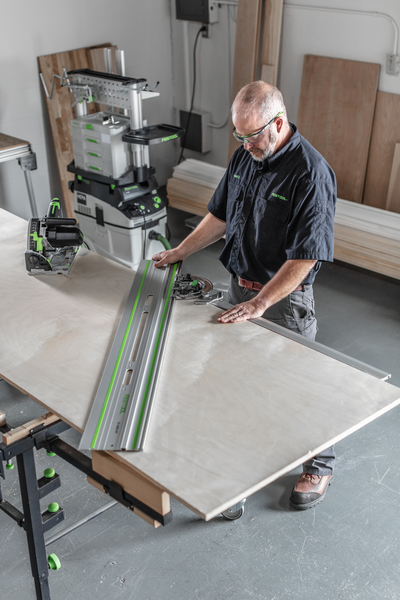 Festool Guiderail Angle stop Extension