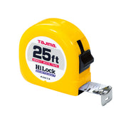 HL-25BW, Tajima Hi-Lock Tape Measure, Steel Blade, 25 ft. x 1 in.