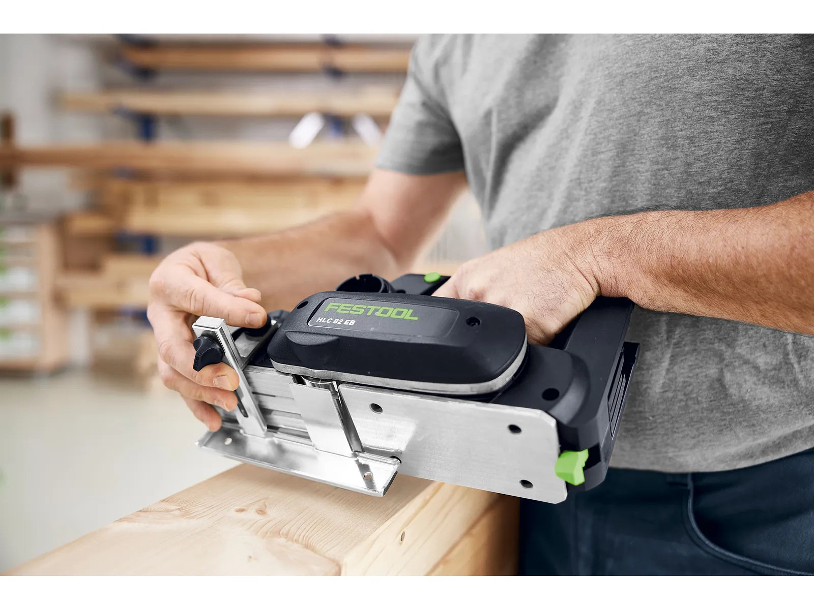 Festool Adjustable Parallel Side Fence for HLC 82 Cordless Planer and EHL 65 578105