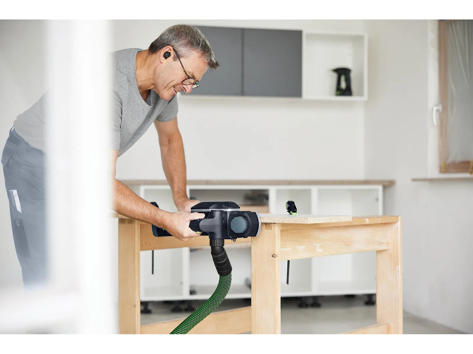 Festool HLC 82 18V Cordless Planer with Spiral Cutterhead EB-F-Basic 578001