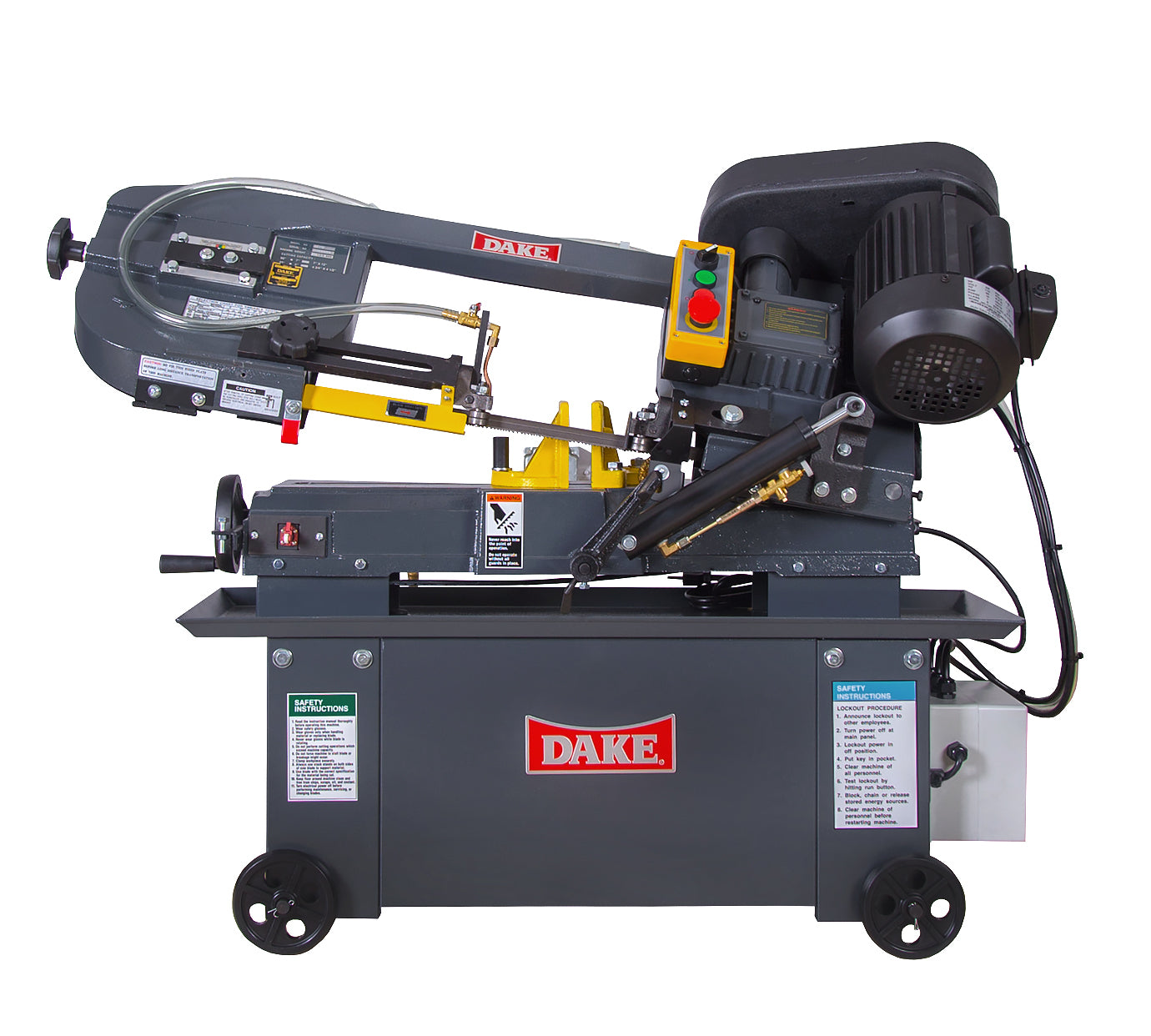 Dake Machinery SE-712 7" x 12" Horizontal Bandsaw 110V 1Ph 983100