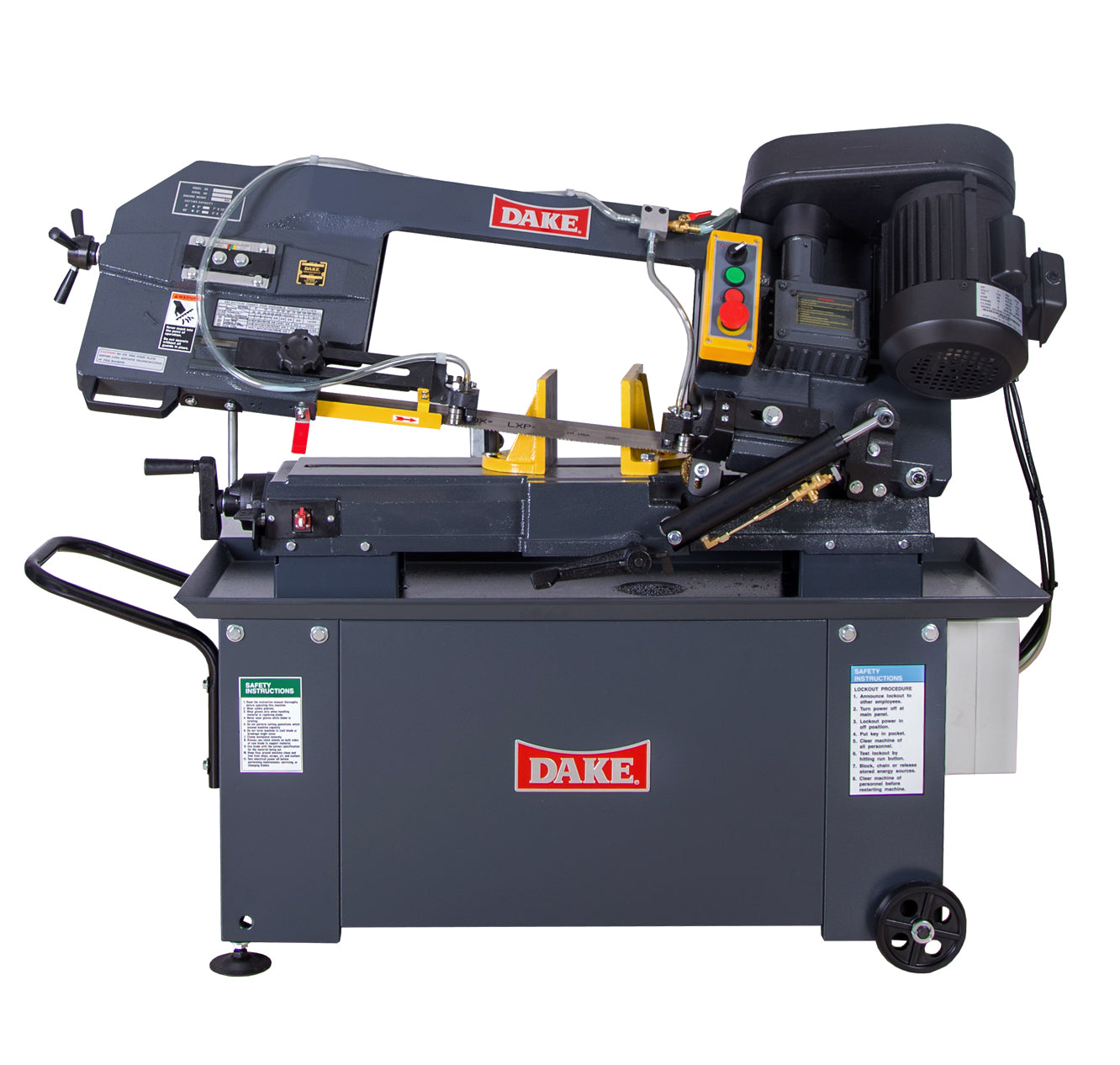 Dake Machinery SE-912 9" x 12" Horizontal Bandsaw 110V 1Ph 983101