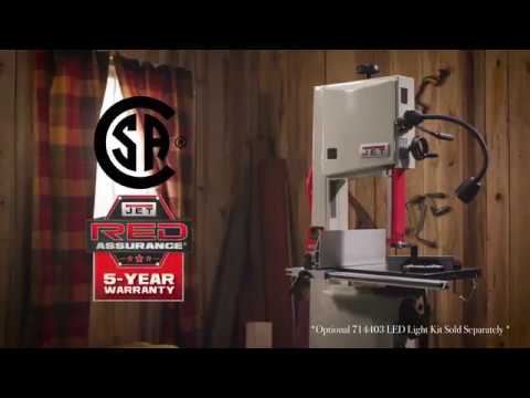 Jet 14 in. Steel Frame Bandsaw 1-3/4HP 115/230V JWBS-14SFX 714400K
