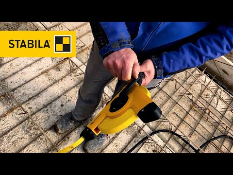 Stabila 330 ft. Open Reel Tape Measure, Imperial Scale, LBM 1000 STEEL, 30935