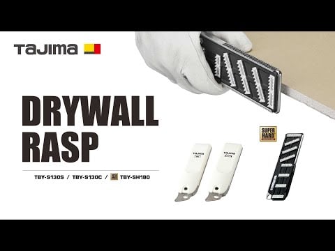 Tajima Tool Drywall Rasp 5 Medium TBY-S130S