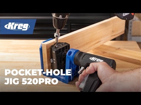 Kreg 20V Ionic Drive 1/2" Compact Drill w/ Pocket-Hole Jig 520PRO KPTDR520B