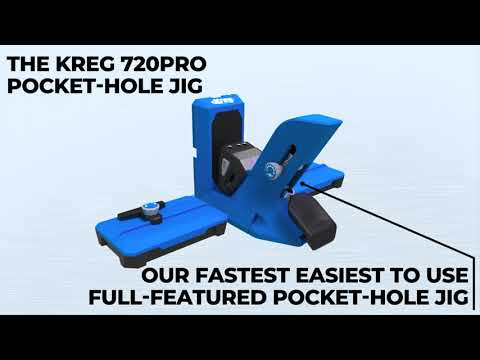Kreg 20V Ionic Drive 1/2" Compact Drill w/ Pocket-Hole Jig 720PRO KPTDR720B